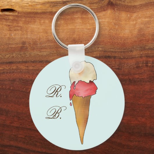 Eiswaffel Sleutelhanger (Voorkant)