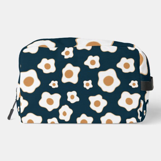 Eitekening in aangepaste naam toilettasje (Achterkant)