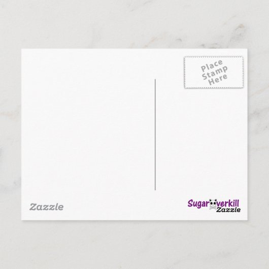 Eitel the Bat Briefkaart (Achterkant)