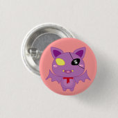 Eitel the Bat Ronde Button 3,2 Cm (Voorkant /achterkant)