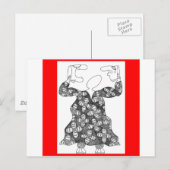 either/or briefkaart (Voorkant / Achterkant)