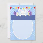 Eitjachtpartij voor oostereieren INVITE OF FLYER Kaart (Achterkant)