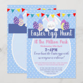 Eitjachtpartij voor oostereieren INVITE OF FLYER Kaart (Voorkant / Achterkant)