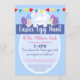 Eitjachtpartij voor oostereieren INVITE OF FLYER Kaart