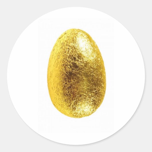 eitje ronde sticker (Voorkant)