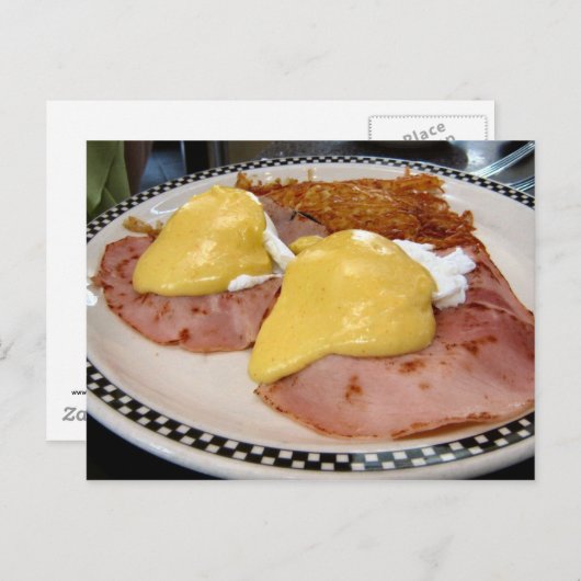 eitjes briefkaart (Voorkant / Achterkant)