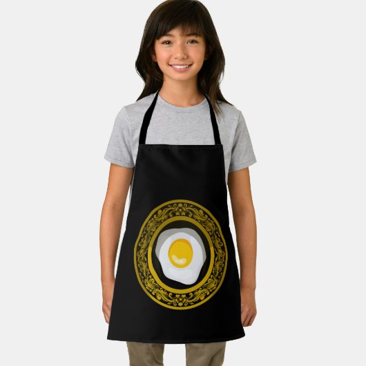 Eitjes op Bord graveren Schort (Insitu)