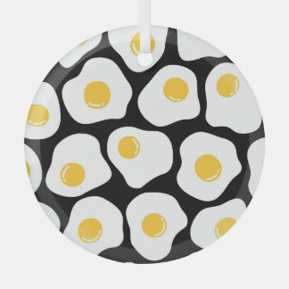 Eitjes roerei: eigenzinnig . glas ornament