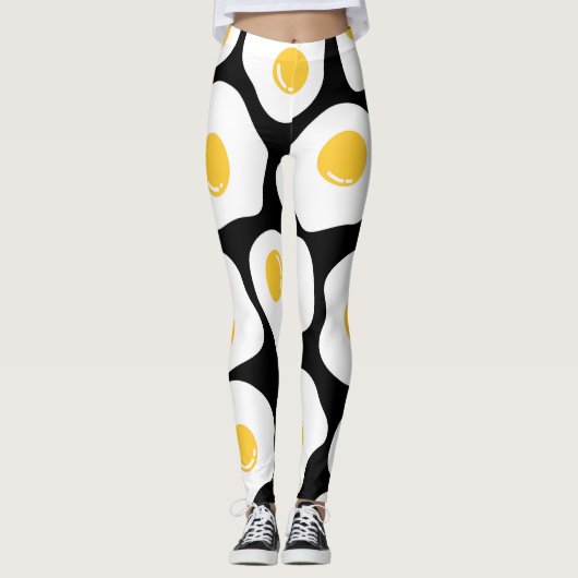 Eitjes roerei: eigenzinnig . leggings (Voorkant)