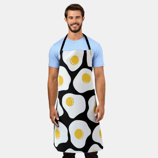 Eitjes roerei: eigenzinnig . schort (Gedragen)