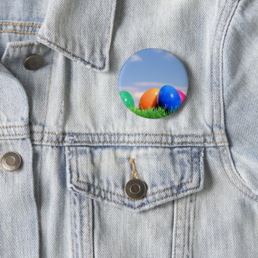 eitjes ronde button 5,7 cm (In situ)