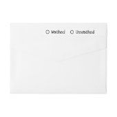 Eitkartonnen verzegeling gewassen / ongewassen, kn (Achterkant)