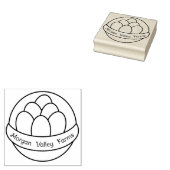 Eitkorf op Boerderij standaard Rubberstempel (Gestempeld)