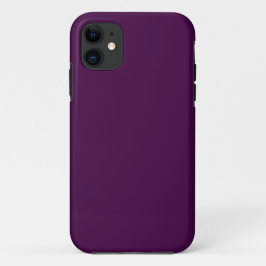 Eitplant Paarse vaste kleur Case-Mate iPhone Case