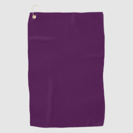 Eitplant Paarse vaste kleur Golfhanddoek