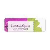 Eitplant Rozen Return Address Label (Voorkant)