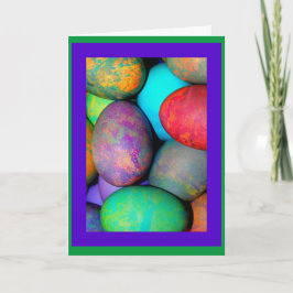 Eitstra Special Easter Brightly Dyed Eggs Feestdagen Kaart