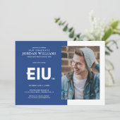 EIU Blokletter Aankondiging (Staand voorkant)