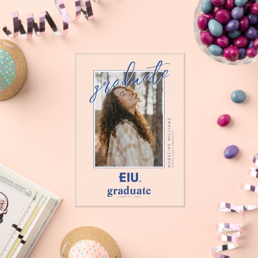 EIU-blokletter Acryl Uitnodigingen (Insitu (Viering))