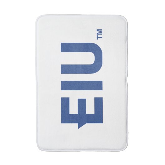 EIU-blokletter Badmat (Voorkant Verticaal)