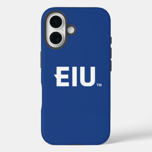 EIU-blokletter Case-Mate iPhone Case (Achterkant)