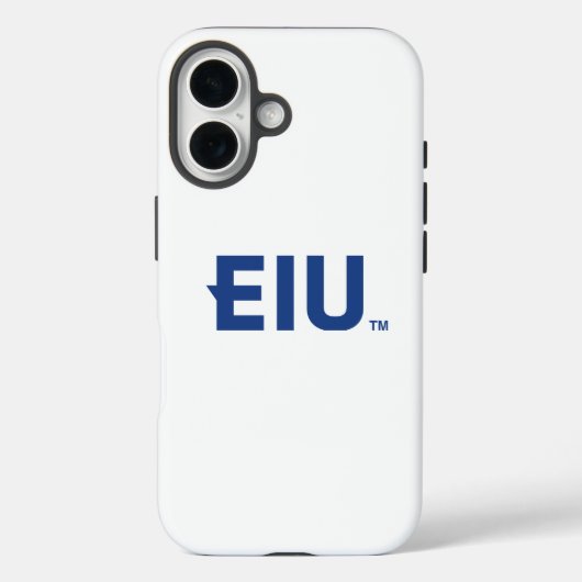 EIU-blokletter Case-Mate iPhone Case (Achterkant)