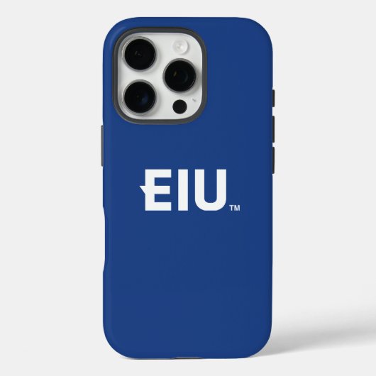 EIU-blokletter Case-Mate iPhone Case (Achterkant)