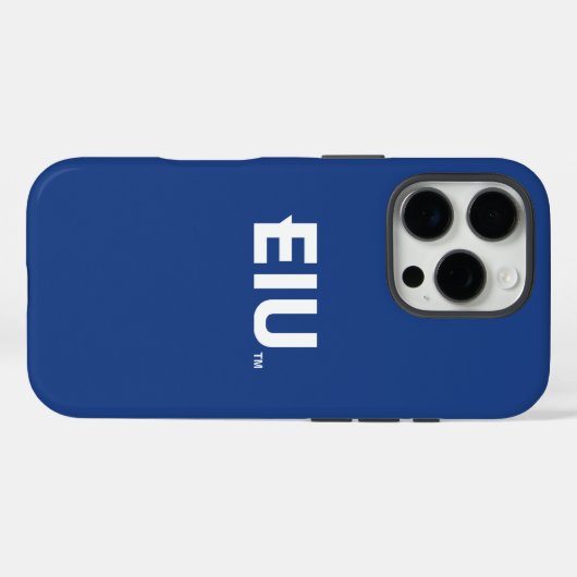 EIU-blokletter Case-Mate iPhone Case (Achterkant (horizontaal))