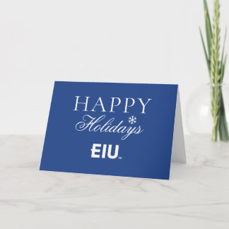 EIU-blokletter Feestdagen Kaart