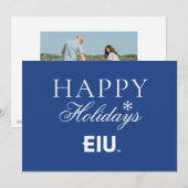 EIU-blokletter Feestdagenkaart (Voorkant / Achterkant)