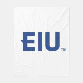 EIU-blokletter Fleece Deken (Voorkant)