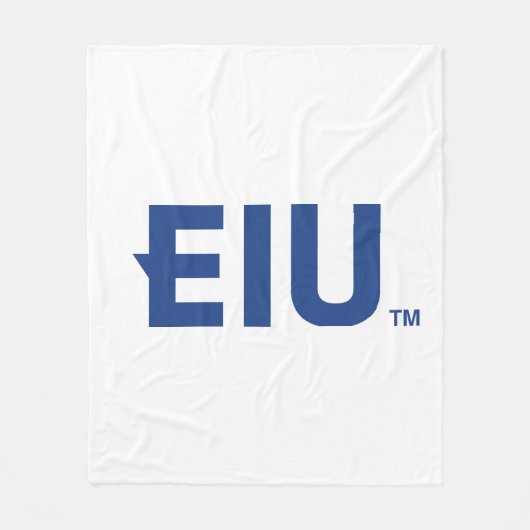EIU-blokletter Fleece Deken (Voorkant)
