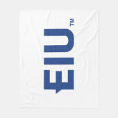 EIU-blokletter Fleece Deken (Voorkant)
