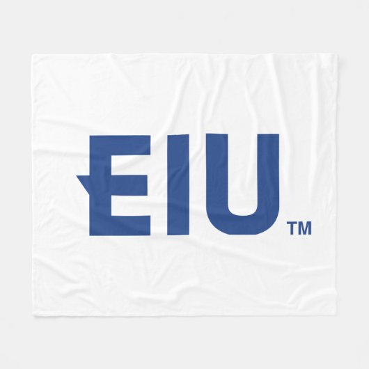 EIU-blokletter Fleece Deken (Voorkant (Horizontaal))