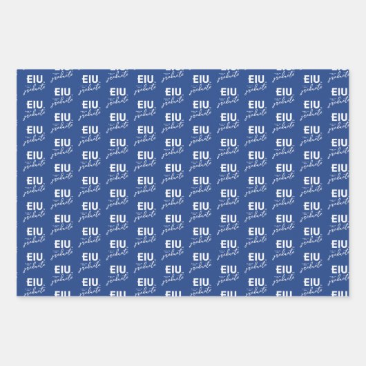 EIU-blokletter Inpakpapier Vel (Voorkant)