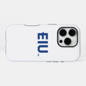 EIU-blokletter iPhone Hoesje (Achterkant horizontaal)