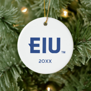 EIU-blokletter Keramisch Ornament