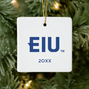 EIU-blokletter Keramisch Ornament