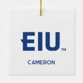 EIU-blokletter Keramisch Ornament (Achterkant)