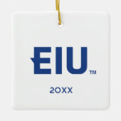 EIU-blokletter Keramisch Ornament (Voorkant)