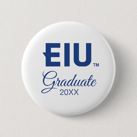 EIU-blokletter Ronde Button 5,7 Cm (Voorkant)