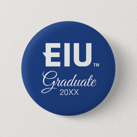 EIU-blokletter Ronde Button 5,7 Cm (Voorkant)
