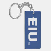 EIU-blokletter Sleutelhanger (Voorkant Links)