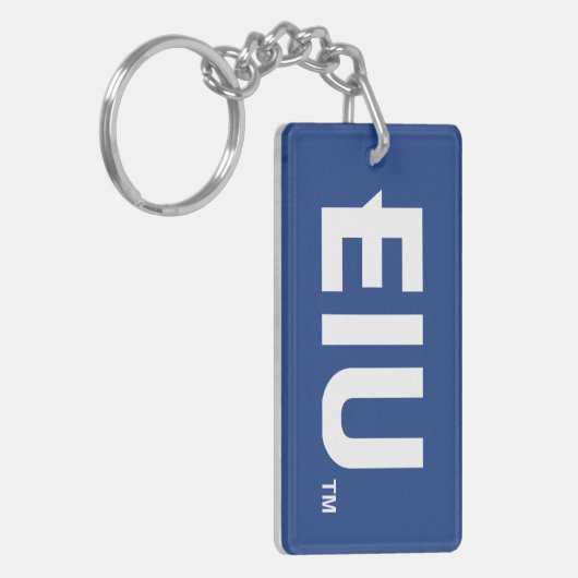 EIU-blokletter Sleutelhanger (Voorkant Links)