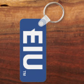 EIU-blokletter Sleutelhanger (Achterkant)