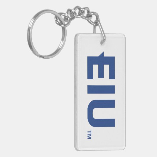 EIU-blokletter Sleutelhanger (Voorkant Links)