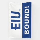 EIU-blokletter Spandoek (Verticaal)