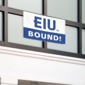 EIU-blokletter Spandoek (Buitenkant Gebouw)