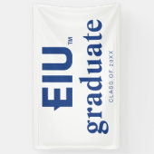 EIU-blokletter Spandoek (Verticaal)
