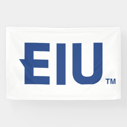 EIU-blokletter Spandoek (Horizontaal)